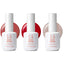 Three bottles of 14 Day Mani gel polish with color swatches on a white background