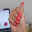 Sunny Daze - Deep Coral Peach HEMA-Free Gel Nail Polish 10ml - 14 Day Manicure