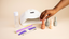 At-home gel manicure step-by-step banners – showcasing builder gel and HEMA-free polish.