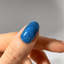 Blue Crush - shimmering blue festive gel nail polish