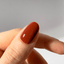 Slow Burn - dark copper red gel nail polish