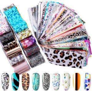 Nail Foil Transfer Stickers - 14 Day Manicure