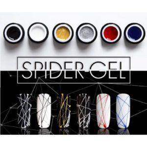 Spider Gel 6 Colours 5ml - 14 Day Manicure